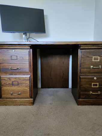 Wood Desk (~250 value) 2