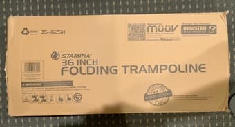 36 inch rebounder/mini trampoline 1