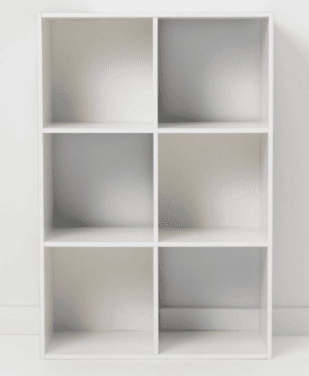 11" 6 Cube Organizer Shelf 1