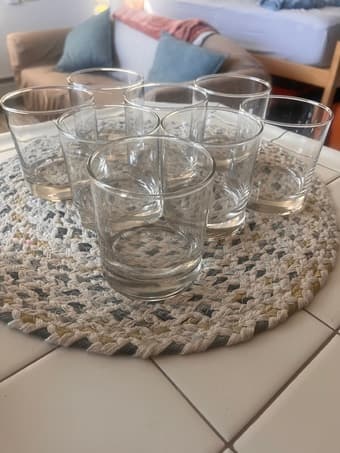 Moveout Sale: nightstand, glasses, cups, and more 2
