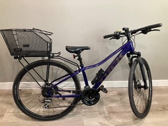 Trek bike (with lock, lights, pump, basket, bell) $500/best offer 1