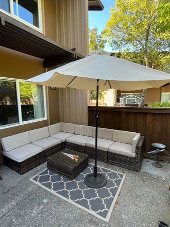Move out sale from EV low rise: dishwasher, wash machine, patio set+++ 1