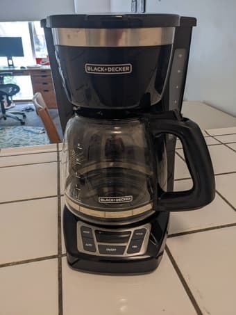 Black+decker coffee maker 1