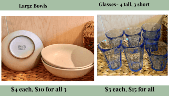 Move out sale! Kitchen & household items 2