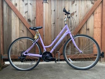 Norco bike + U-lock 1