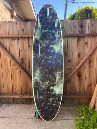 Olaian 900 foam surfboard + 2 extra fins 2