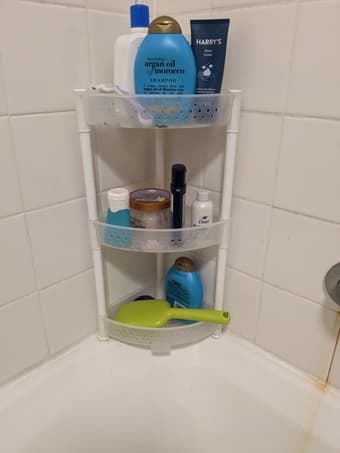 Corner Tower Shower Caddy 1