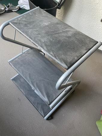 rolling shoe storage rack 1