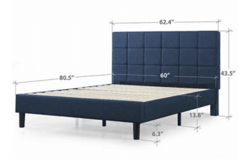 Moving Sale! IKEA PAX closet + Blue Tufted Platform Bed + Shelving 2