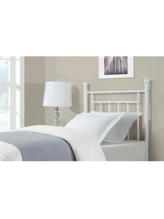 TWIN White Metal Headboard for sale!! 2