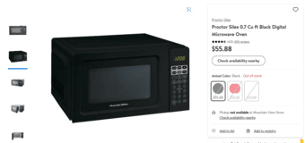 microwave, air fryer, pots, hangers 1