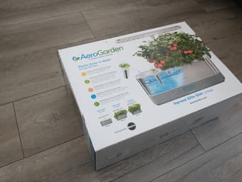 AeroGarden Harvest Elite Slim Stainless Steel 1