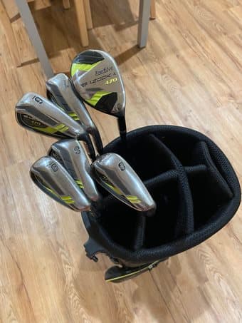 Tour Edge Bazooka 470 golf iron set (with bag) 1