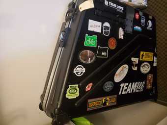 BLACK TEAM BIKE CASE (FORMERLY PERFORMANCE) BICYCLE TRANSPORT WITH WHE 2