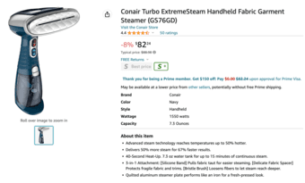 Conair Handheld steamer 1