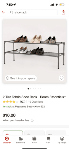 Shoe rack 2