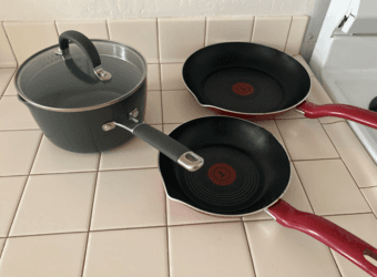 Kitchen Pans and Dishware 1