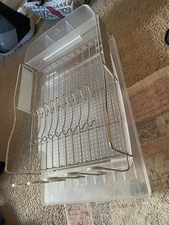 Polder stainless steel dish rack 1