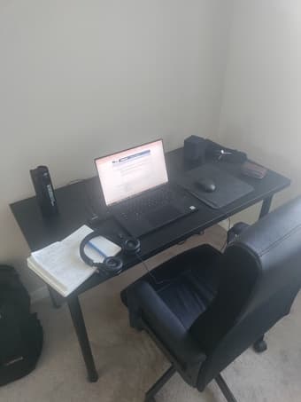Office desk from Ikea 2