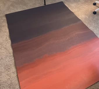Extra large yoga mat 1