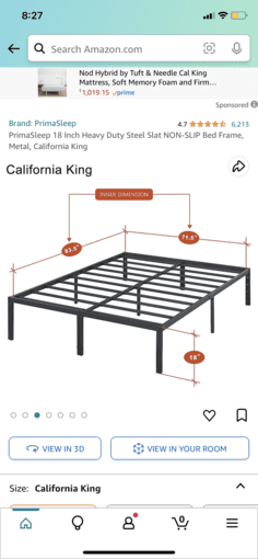 California King Bed Frame 2