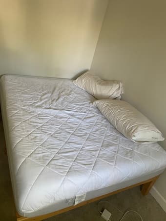 IKEA full size Mattress and pillows 1