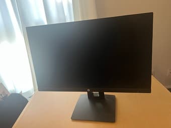 23.8in HP Monitor + Laptop Stand 1
