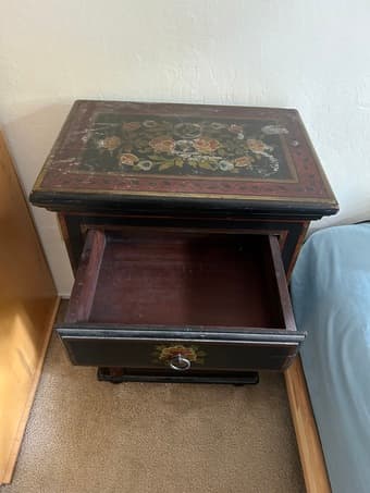 Wooden nightstand 2