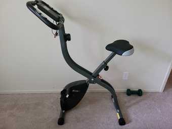 Indoor exercise bike. 1