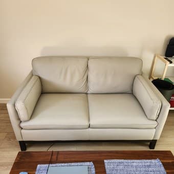Leather sofa 1
