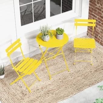 2-Person Outdoor Dining Set [in original packaging] 1