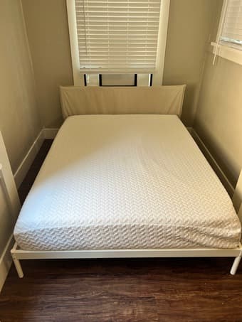 bedframe + Queen Mattress - Pick up only by July 5 1