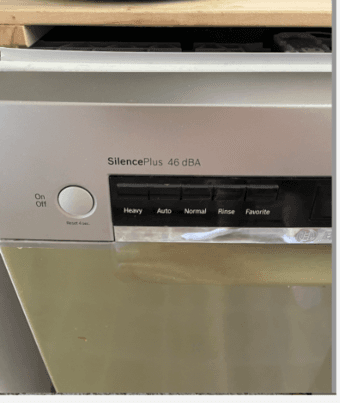 Bosch SilencePlus 46 dBA small dishwasher, fits into EV lowrise or mid 2
