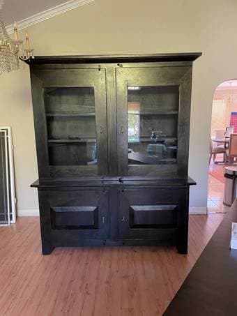 Crate and Barrel China cabinet and buffet - $750 1