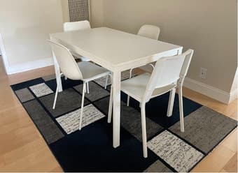 Rug – navy blue 1