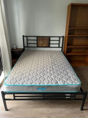 Full size bed - mattress and frame 1