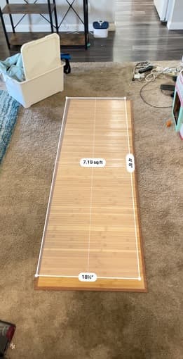Bamboo rug 1