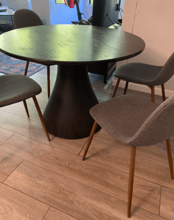 World Market Kitchen Table & 4 Target Chairs 1
