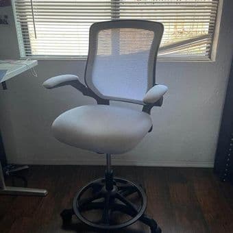 Height adjustable Ergonomic Chair ($160 bought, selling for $80) 2