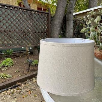 Lamp Shade shallow drum type. Uno Fitter 1