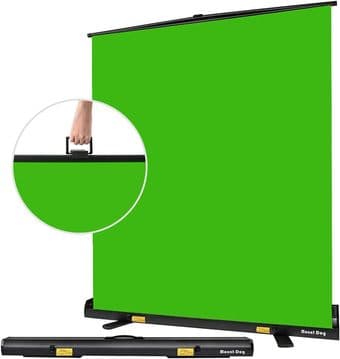 UNUSED - Collapsible Green Screen, 1.52x2M (bought $150,selling $30) 1