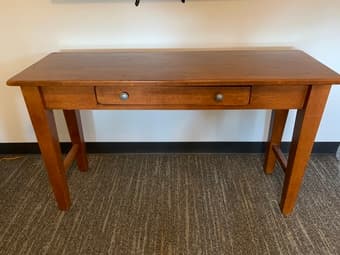 $50 wooden dresser - two bedside tables - one hallway table 3