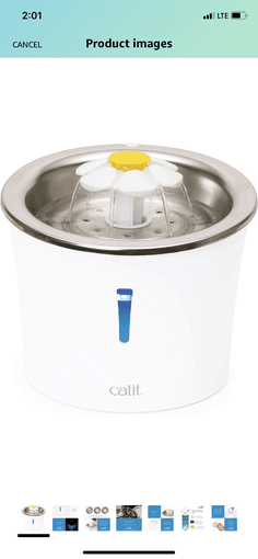 Cat water fountain, great condition, 50% discount 1