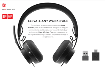 Logitech Zone Wireless Headset 2