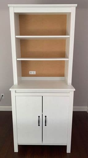 Ikea Brusali-High cabinet with doors for sale 2