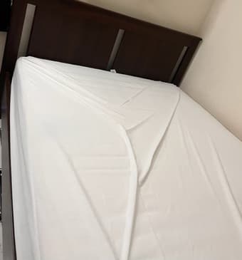 IKEA Full Size Bedframe + MS Mattress 3
