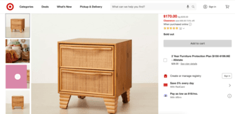 Two nightstands Opalhouse Jungalow 2