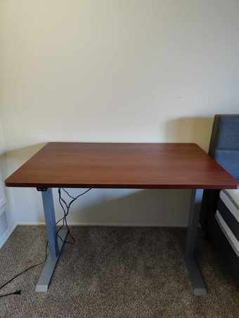 Electric Standing Desk - adjustable height, Good condition 1