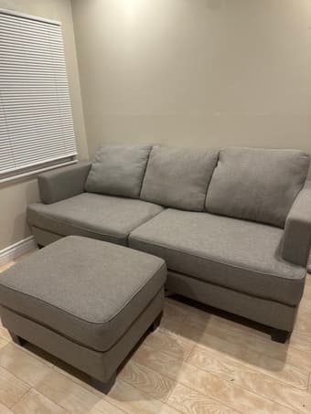 Sofa, Loveseat, and Ottoman Set! 1