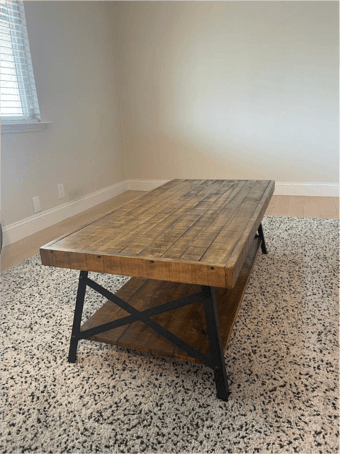 Rustic coffee table 1